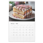 きれいな菓子。2025 カレンダー (2月 2026)