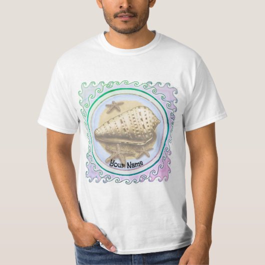 きれいな貝殻 Tシャツ (正面)