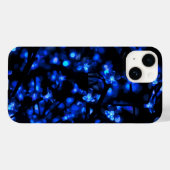 きれいな青い花のライト Case-Mate iPhoneケース (裏面 (横))