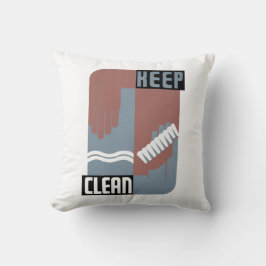 きれい保って下さい クッション