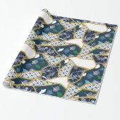 きんつぎ小包紙 ラッピングペーパー (アンロールド)