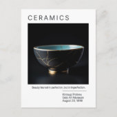 きんつぎ焼きポストカード ポストカード (正面)