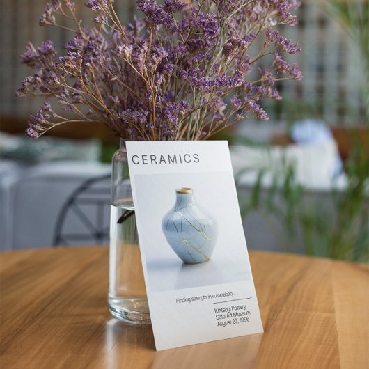 きんつぎ焼きポストカード ポストカード