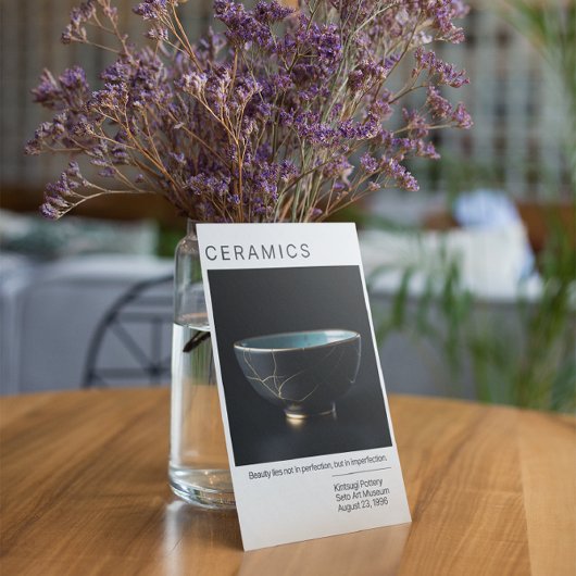 きんつぎ焼きポストカード ポストカード