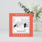 ぎこちない物の漫画 カード (スタンド正面)