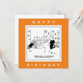 ぎこちない物の漫画 カード (正面/裏面インサイチュ)