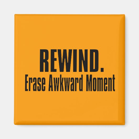 ぎこちない磁石 マグネット (正面)