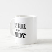 ぎざぎざかハミルトンか。 コーヒーマグカップ (正面左)