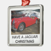 ぎざぎざのクリスマス メタルオーナメント (左)