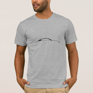 ぎざぎざのスポーツ・カー Tシャツ