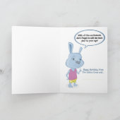 ぎざぎざのバースデー・カード カード (内部)