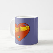 ぎざぎざAlskar Farmor コーヒーマグカップ (正面左)