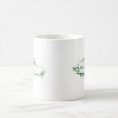 ぎざぎざEのタイプ コーヒーマグカップ (中央)
