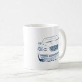 ぎざぎざXF コーヒーマグカップ (正面右)