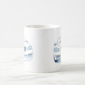 ぎざぎざXF コーヒーマグカップ (中央)