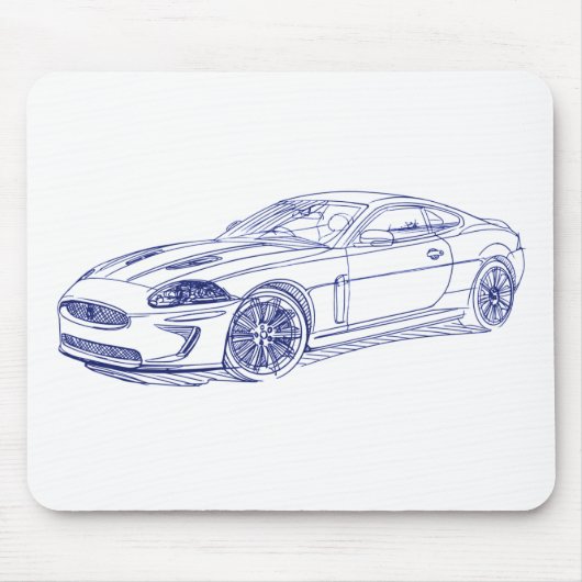 ぎざぎざXKR 2011年 マウスパッド (正面)