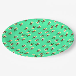 ぎっしり詰まったクリスマス ペーパープレート