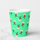 ぎっしり詰まったクリスマス 紙コップ (正面)