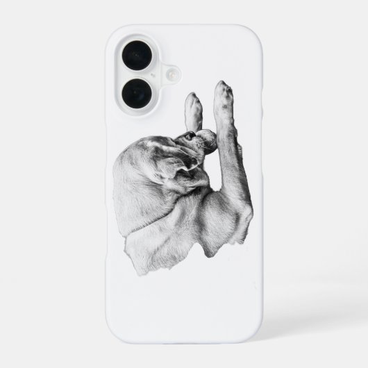 ぎゅっと抱きしめて iPhone 16ケース (裏面)