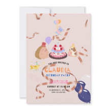 くぅるでぃあ 誕生日招待状カード
