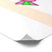 くき枝と歯ブラシ1 ポスター (角)