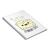 くさいほどかわいいユーモアチーズパンマグカップ ノートブック (右側)