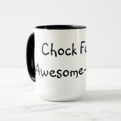 くさびの完全なO素晴らしソース! マグカップ (正面左)