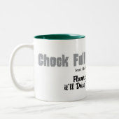 くさびの完全なo'Madness -マグ ツートーンマグカップ (左)