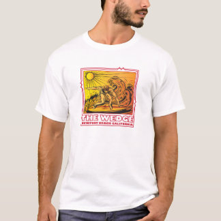 くさびカリフォルニアサーフィン Tシャツ