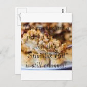 くしゃくしゃな刺激 ポストカード (正面/裏面)