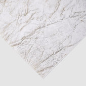 くしゃくしゃになったアンティークホワイトパーチメントティッシュペーパー 薄葉紙 (詳細)