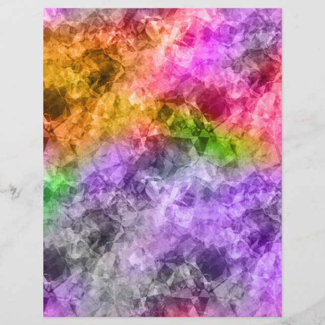 くしゃくしゃになったエキゾチックな質感 (正面)