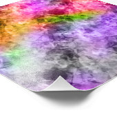 くしゃくしゃになったエキゾチックな質感 フォトプリント (角)