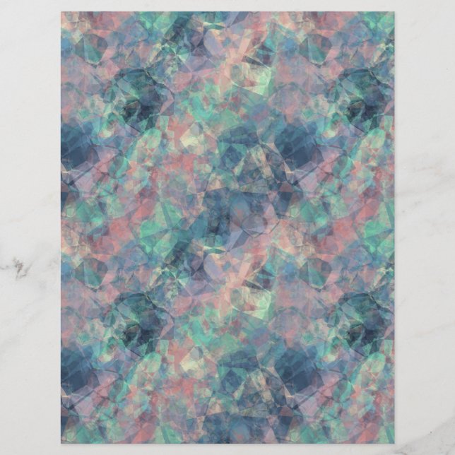 くしゃくしゃになったサンセットブルー (正面)