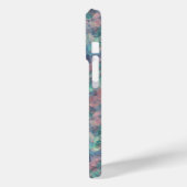 くしゃくしゃになったサンセットブルー Case-Mate iPhoneケース (裏面 / 左)