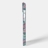 くしゃくしゃになったサンセットブルー Case-Mate iPhoneケース (裏面 / 左)