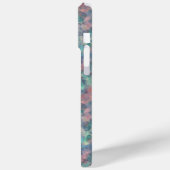 くしゃくしゃになったサンセットブルー Case-Mate iPhoneケース (裏面 / 左)