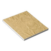 くしゃくしゃになった厚紙のテクスチャ ノートパッド (アングル)