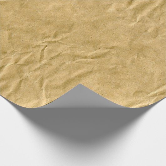 くしゃくしゃになった厚紙のテクスチャ ラッピングペーパー (角)