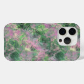 くしゃくしゃになった春の緑のテクスチャ Case-Mate iPhoneケース (裏面 (横))