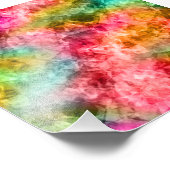 くしゃくしゃになった熱帯の質感 フォトプリント            (角)