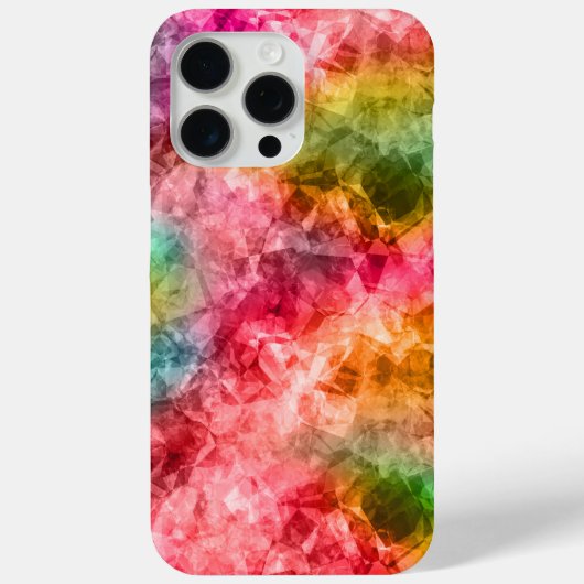 くしゃくしゃになった熱帯の質感 Case-Mate iPhoneケース (裏面)