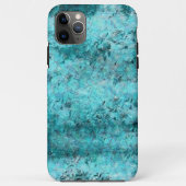 くしゃくしゃになった青いネオン紙 Case-Mate iPhoneケース (裏面)