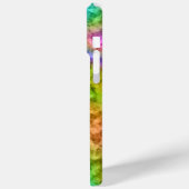 くしゃくしゃの青いテクスチャ Case-Mate iPhoneケース (裏面 / 左)