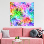 くしゃみカラフルした食感 キャンバスプリント (インサイチュ (リビング))