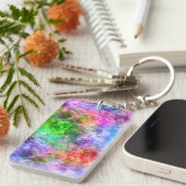 くしゃみカラフルした食感 キーホルダー (正面右)