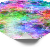 くしゃみカラフルした食感 フォトプリント            (角)