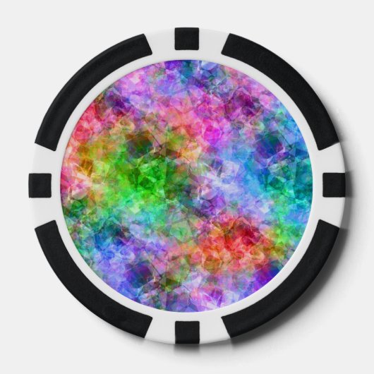 くしゃみカラフルした食感 ポーカーチップ (正面)