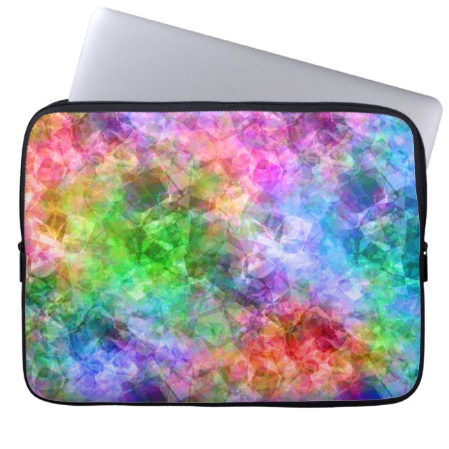 くしゃみカラフルした食感 ラップトップスリーブ (正面)