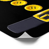 くしゃみドワーフハロウィーンの衣装カラーマッチングスリーブ ポスター (角)